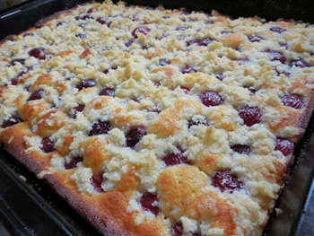 Třešňový koláč