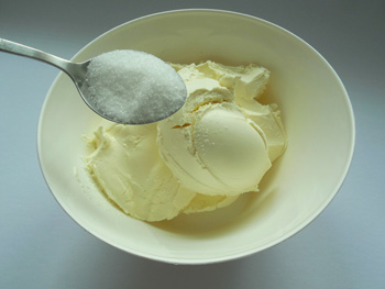 Borůvkový cheesecake