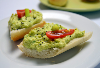 Avokádová pomazánka