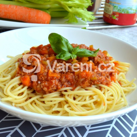 Maminčiny boloňské špagety