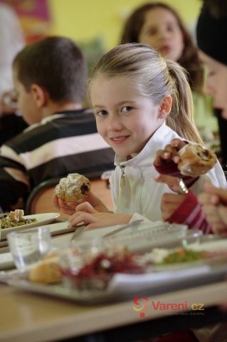 Stravování ve školní jídelně