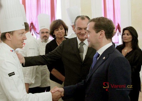 Kulinářský summit 2011 v Rusku poctil návštěvou Medveděv