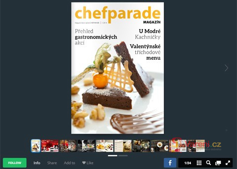 Chefparade vydává první online magazín o vaření