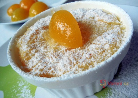 Recept na rýžový nákyp s meruňkami krok za krokem