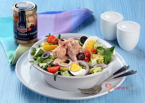 Recept na salát s tuňákem Vasco da Gama krok za krokem
