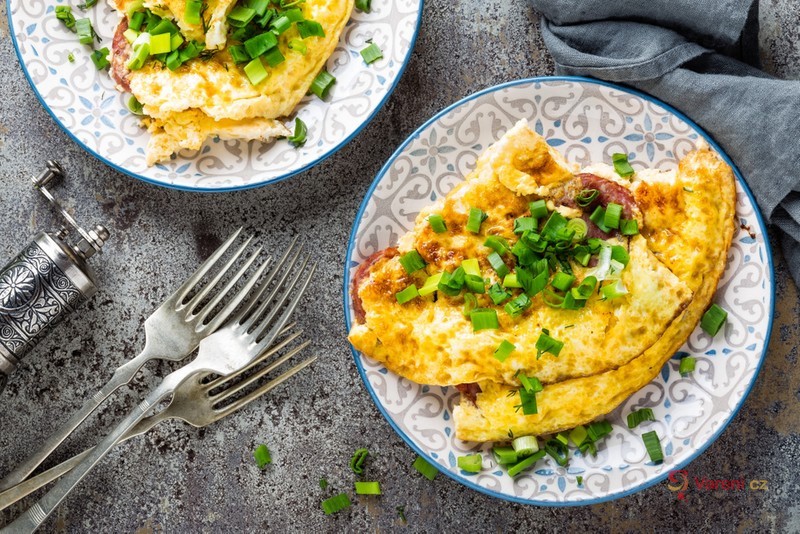 Jak připravit výbornou vaječnou omeletu?