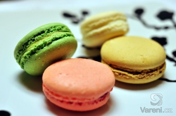 Recepty na makronky