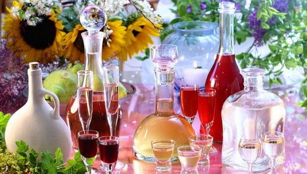 Kuchařka Nápoje, likéry, koktejly aj.