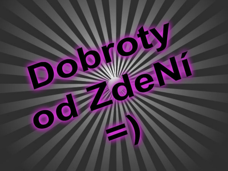 Kuchařka Dobroty od ZdeNí =)
