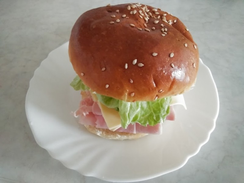 Kuchařka burgerové bulky - plněné