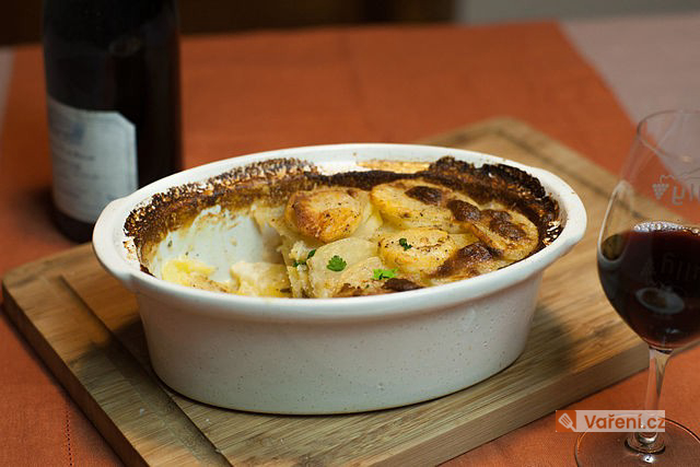 Kuchařka Zapečené brambory