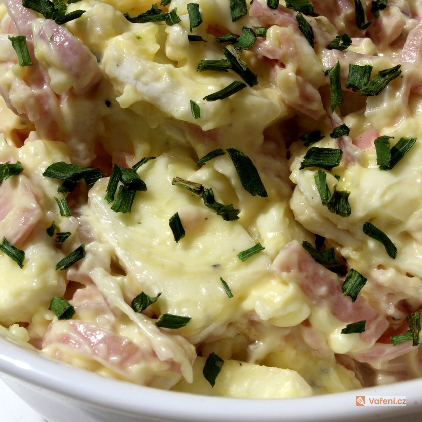 Hermelínový salát klasik - fotografie 2