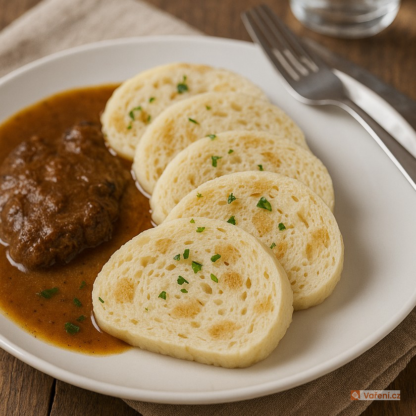 Rychlý houskový knedlík