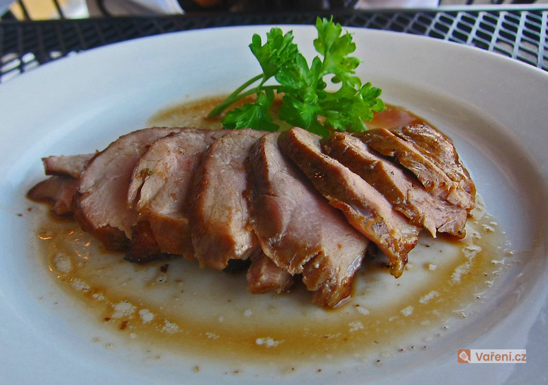 Kachní prsa s medovou marinádou