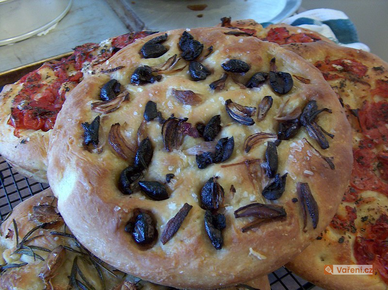 Focaccia - chléb chudých