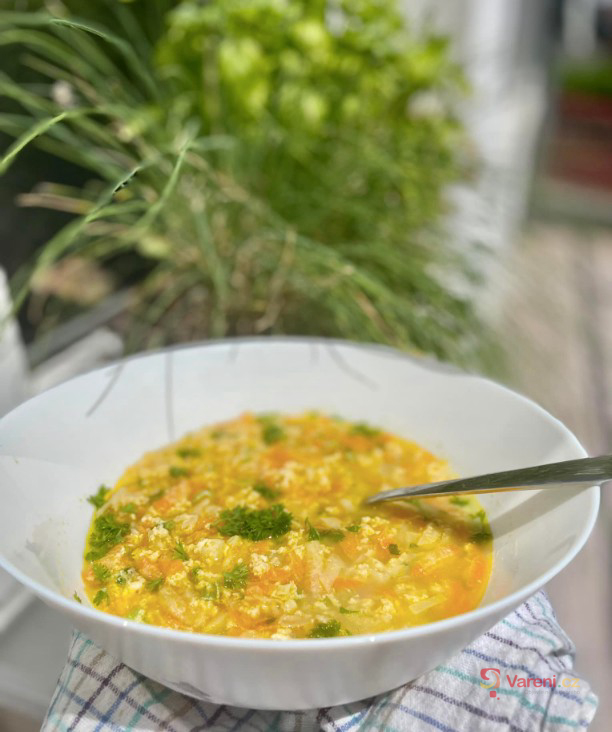 Rychlá kvasnicová polévka - fotografie 3