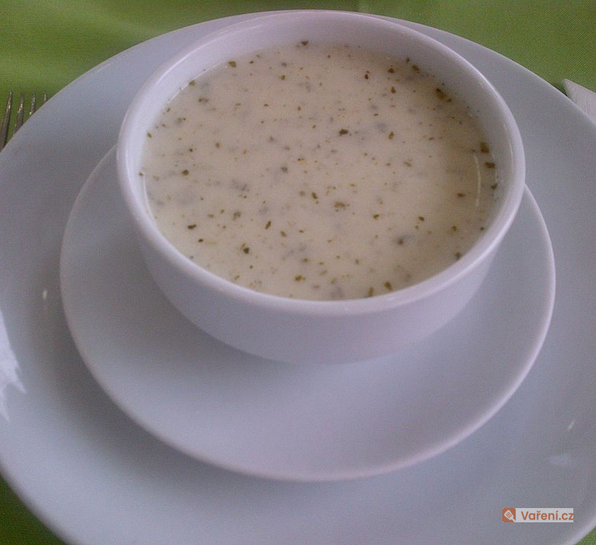 Turecká jogurtová polévka