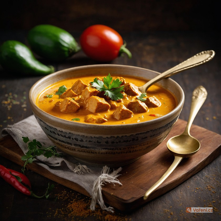 Smetanová kari omáčka