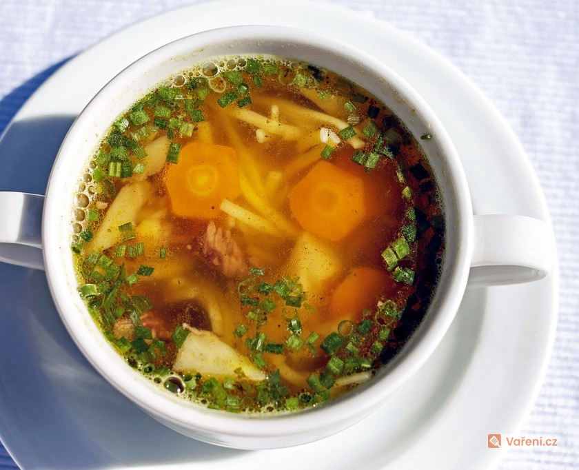 Skopová polévka se zeleninou
