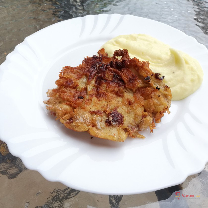 Smažená bedla v pivním těstíčku  - fotografie 2