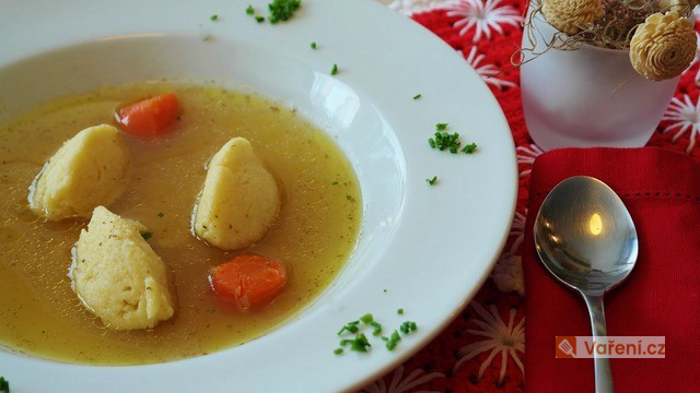 Sýrové knedlíčky do polévky