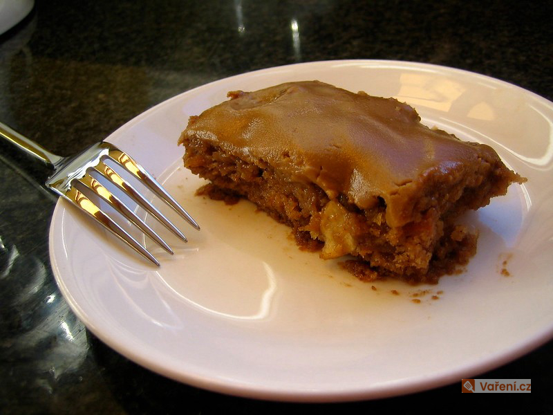 Bílková karamelová poleva