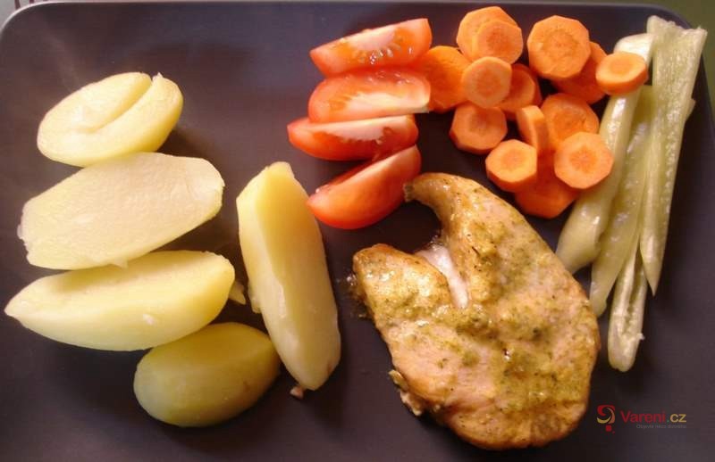 Pečený losos s rozmarýnem - fotografie 2