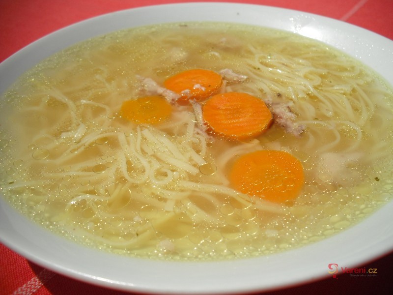 Polévka z kuřecích kostí - fotografie 2