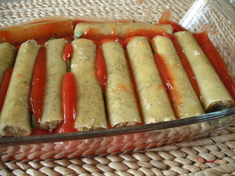 Pikantní zeleninové cannelloni - fotografie 3