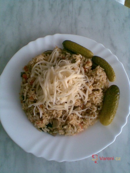 Houbové rizoto - fotografie 3