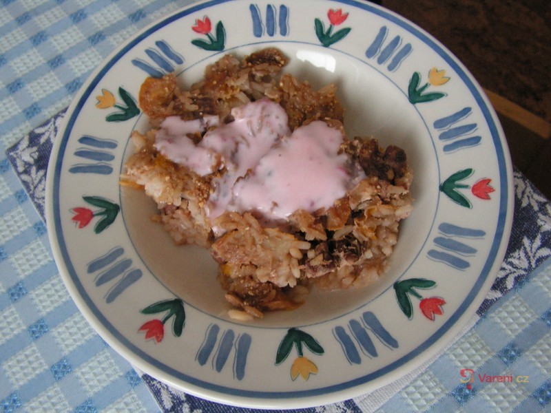 Rýžový nákyp s ovocem - fotografie 2