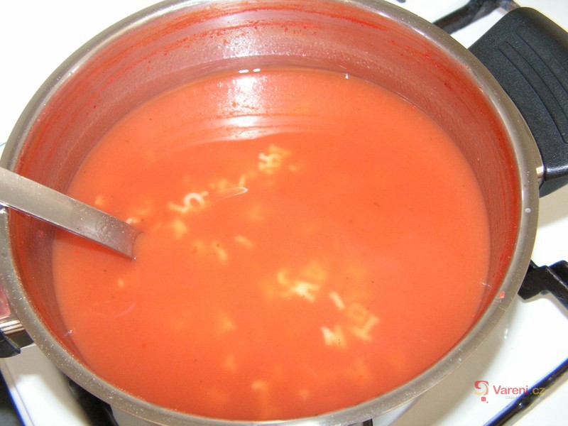 Rajská polévka po italsku - fotografie 2