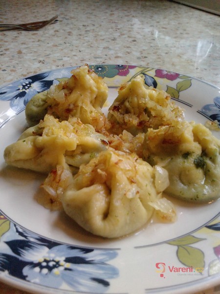 Šátečky plněné špenátem - fotografie 2