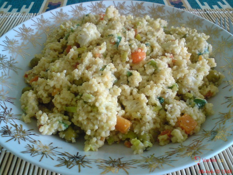 Zdravý kuskus s tuňákem  - fotografie 2