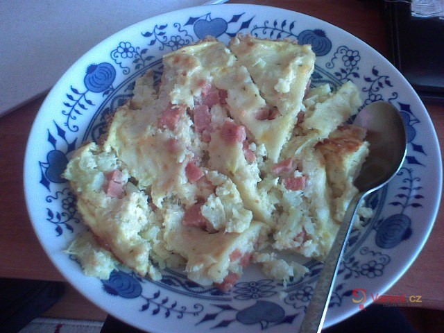 Zapečený květákový nákyp - fotografie 2