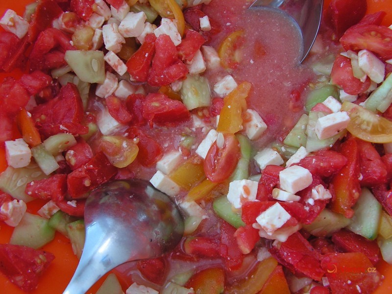 Šopský salát - fotografie 2