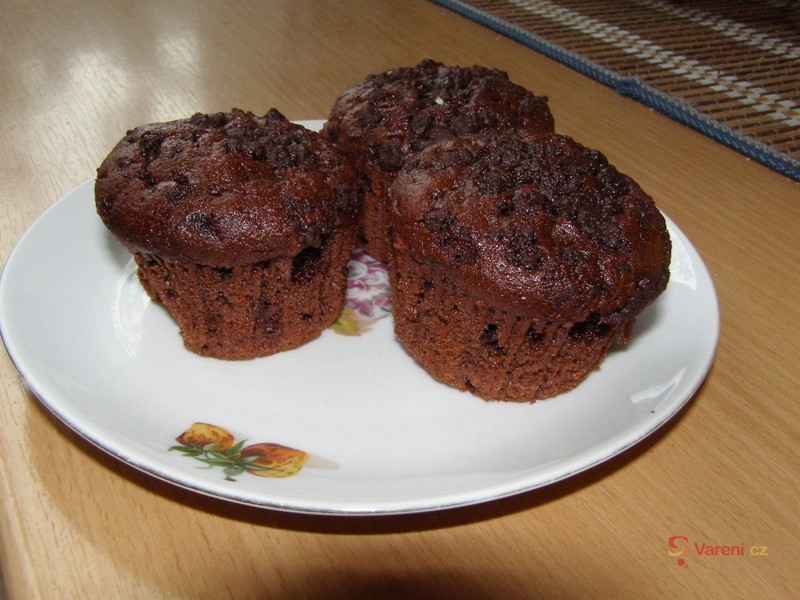 Domácí čokoládové muffiny