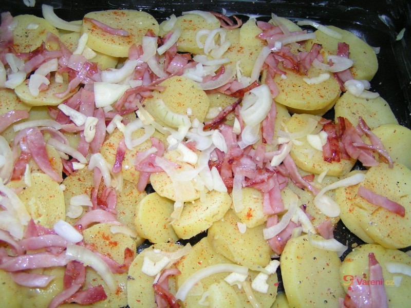 Smetanové brambory s nivou - fotografie 2