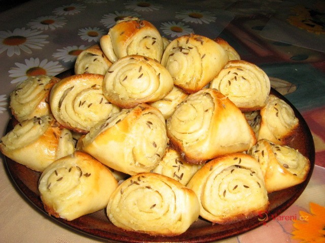 Česnekové trojúhelníčky - fotografie 2