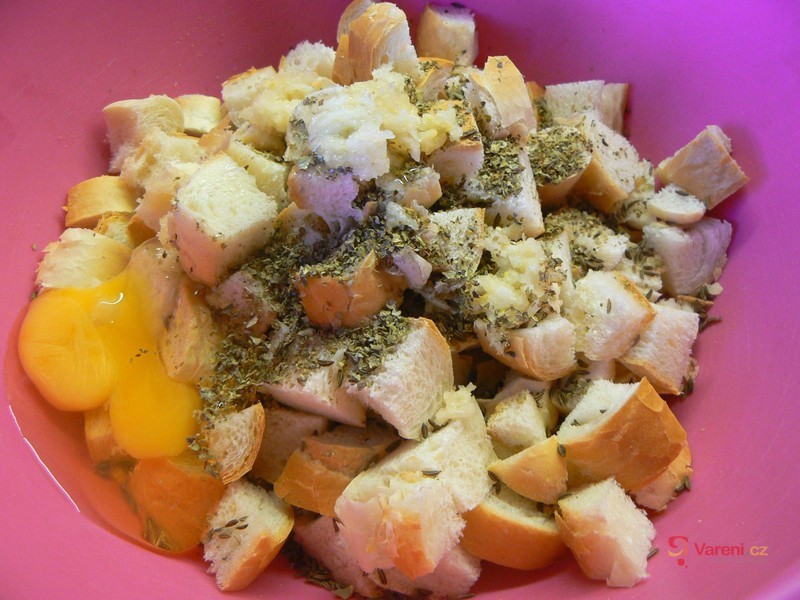 Kuře s bylinkovou nádivkou  1 - fotografie 4