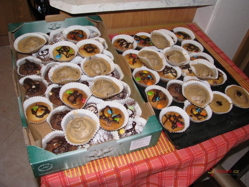 Chocco-mocca muffinky - fotografie 2