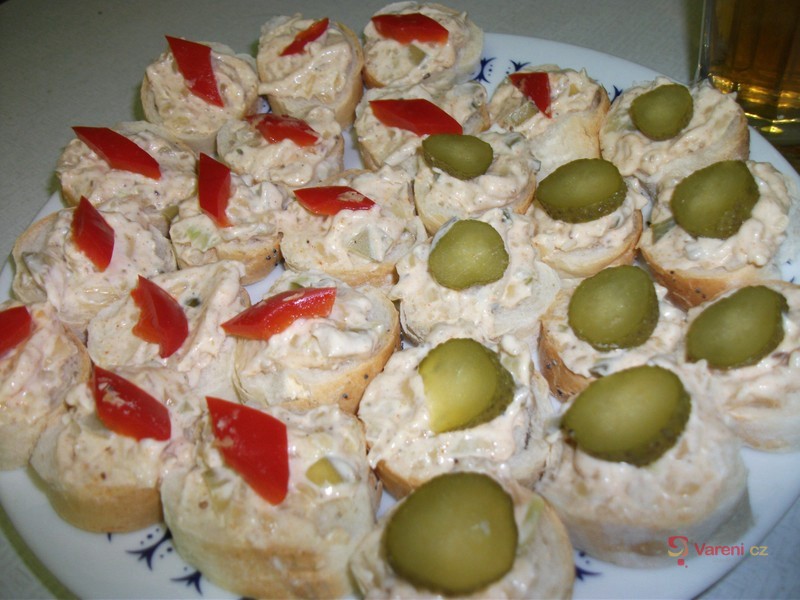 Syrečková pomazánka s tvarohem - fotografie 3