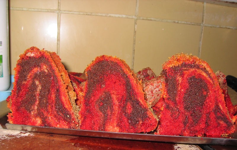 Tříbarevná pudinková bábovka - fotografie 3