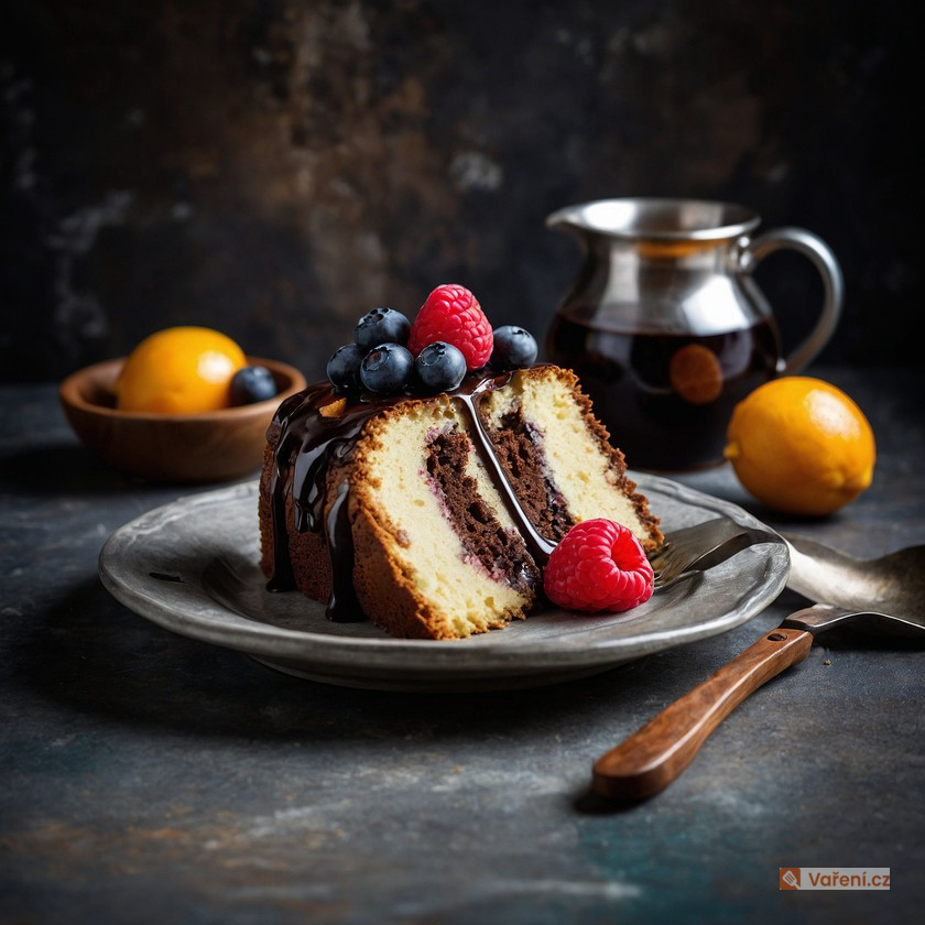 Vláčná olejová bábovka