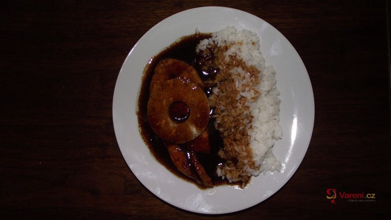 Kuřecí s ananasem - fotografie 2