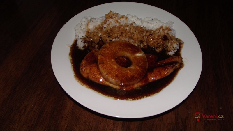 Kuřecí s ananasem - fotografie 3