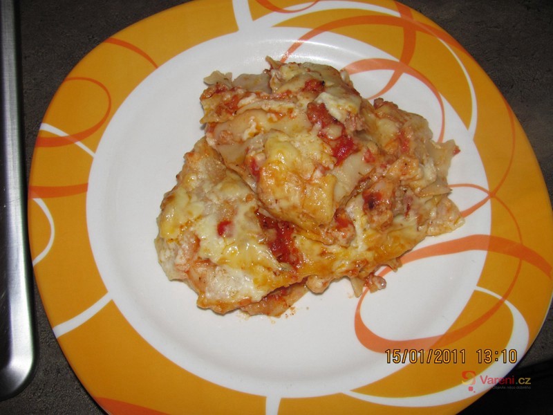 Lasagne s mletým masem a bešamelem - fotografie 5