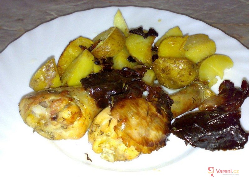 Kuřecí stehna ve slanině - fotografie 2