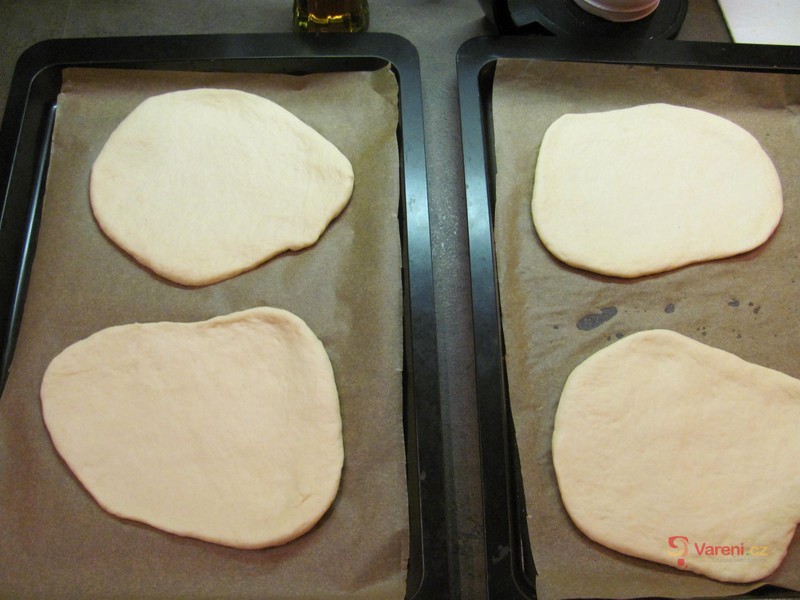 Chlebová placka - arabský chléb - fotografie 4