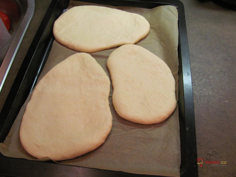 Chlebová placka - arabský chléb - fotografie 3